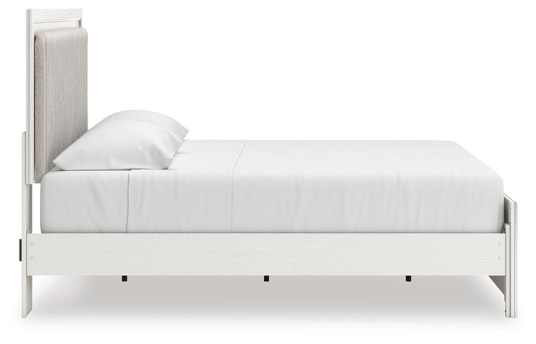 Zuraleus King Upholstered Panel Platform Bed - alternate view 8