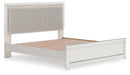 Zuraleus King Upholstered Panel Platform Bed - alternate view 3
