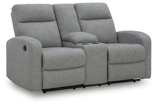 Gauntlet DBL Rec Loveseat w/Console - alternate view 2