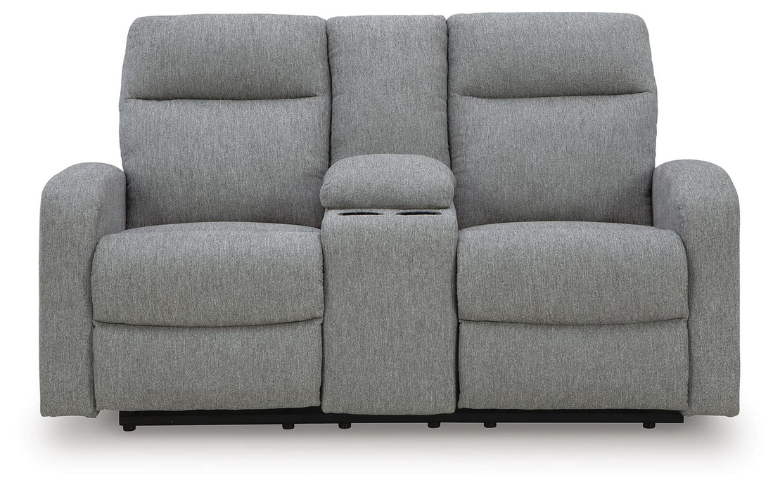 Gauntlet DBL Rec Loveseat w/Console - alternate view 4
