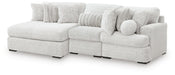 Cuddle Plush 3-Piece Sectional with Chaise - alternate view 2