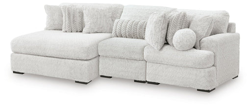 Cuddle Plush 3-Piece Sectional with Chaise - alternate view 2
