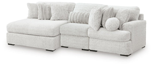 Cuddle Plush 3-Piece Sectional with Chaise - alternate view 2