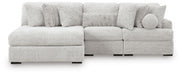 Cuddle Plush 3-Piece Sectional with Chaise - alternate view 3
