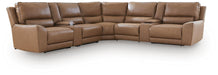DeepWakes 7-Piece Reclining Sectional with Storage Consoles