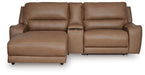 DeepWakes 3-Piece Power Reclining Sectional with Chaise - alternate view 2