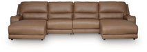 DeepWakes 4-Piece Power Reclining Sectional with Chaise