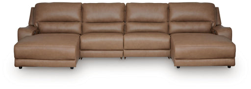 DeepWakes 4-Piece Power Reclining Sectional with Chaise