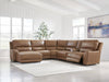 DeepWakes 6-Piece Power Reclining Sectional with Chaise - alternate view 4