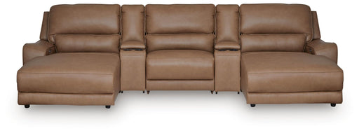 DeepWakes 5-Piece Power Reclining Sectional with Chaise