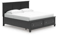 Lanolee King Panel Storage Bed - alternate view 2