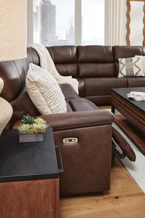 Bleckley 5-Piece Power Reclining Sectional - alternate view 4