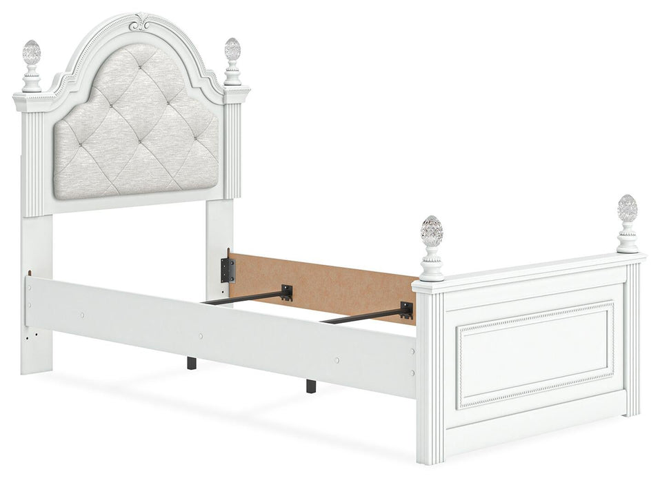 Kozlani Twin Upholstered Panel Bed - alternate view 3