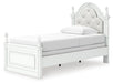 Kozlani Twin Upholstered Panel Bed - alternate view 5