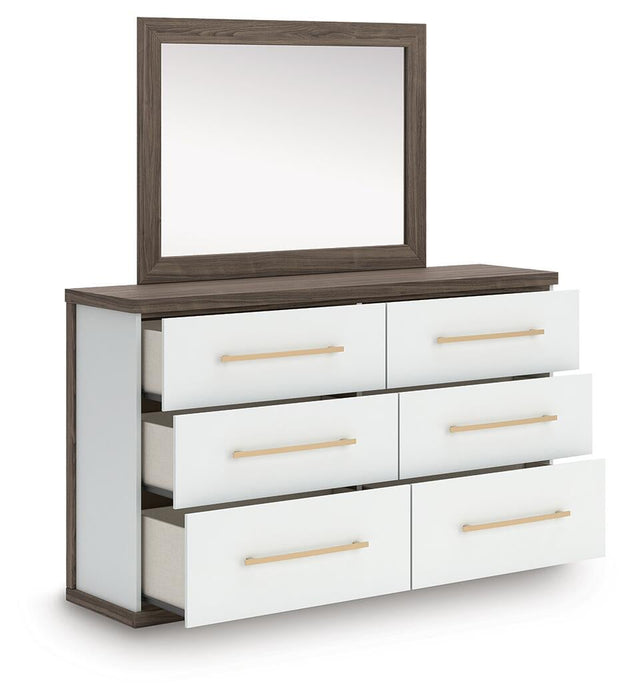 Kendanport Dresser and Mirror - alternate view 3