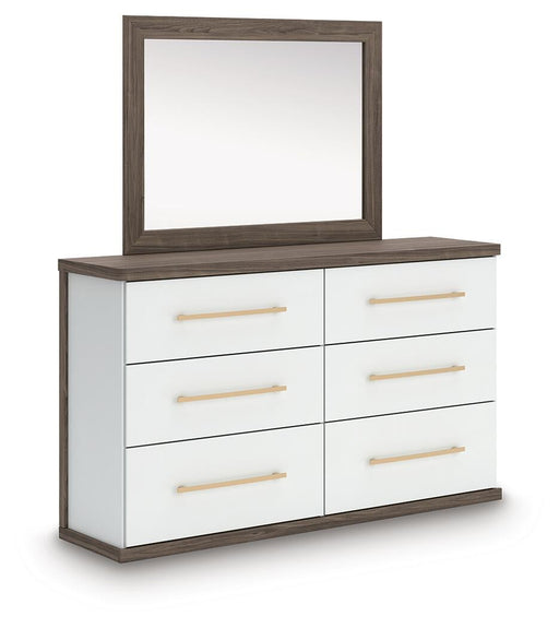 Kendanport Dresser and Mirror - alternate view 2