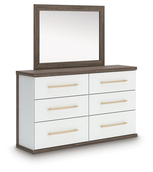 Kendanport Dresser and Mirror - alternate view 2