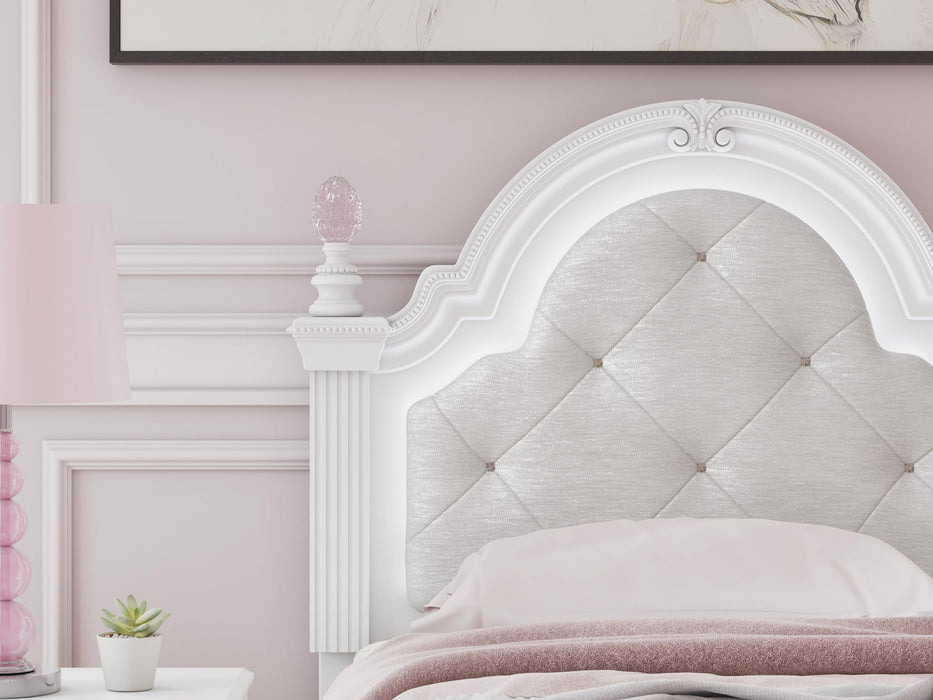 Kozlani Twin Upholstered Panel Bed - alternate view 9