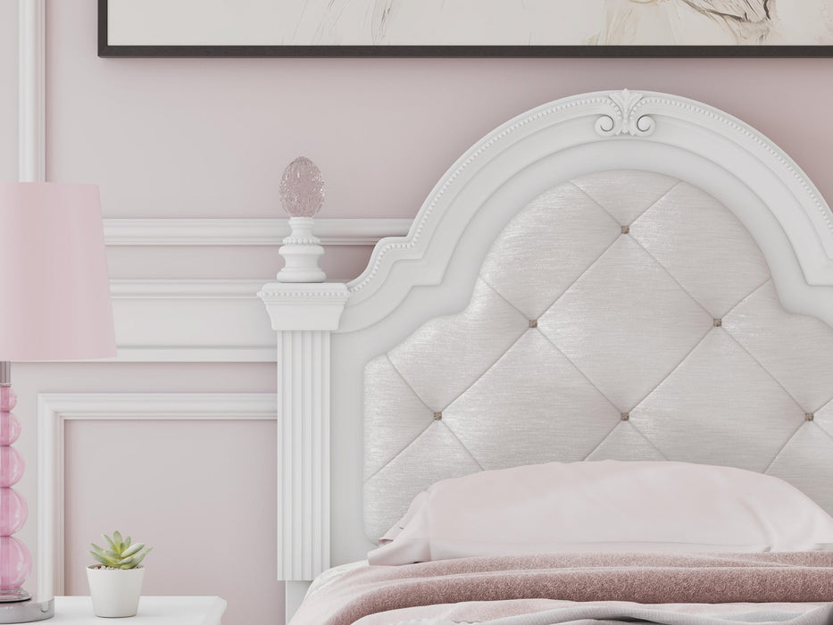 Kozlani Twin Upholstered Panel Storage Bed - alternate view 8