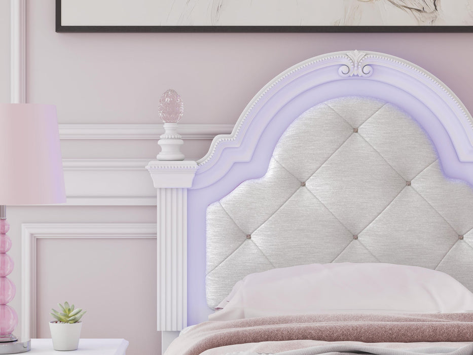 Kozlani Twin Upholstered Panel Bed - alternate view 8