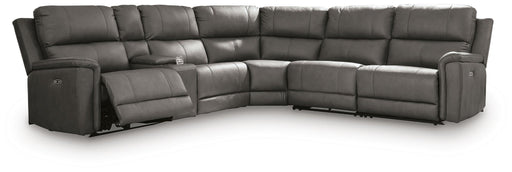 Bleckley 6-Piece Power Reclining Sectional - alternate view 2