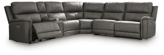Bleckley 6-Piece Power Reclining Sectional - alternate view 2