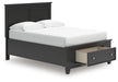 Lanolee Full Panel Storage Bed - alternate view 3