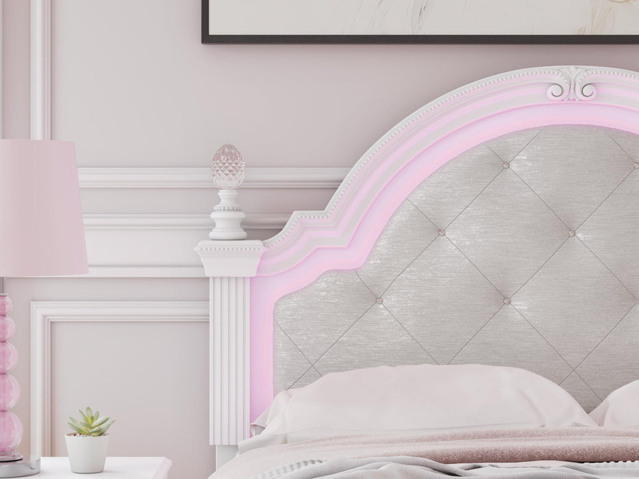 Kozlani Full Upholstered Panel Bed - alternate view 9