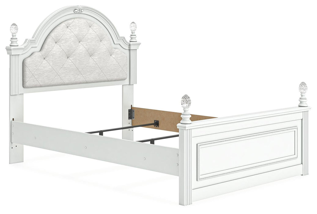 Kozlani Full Upholstered Panel Bed - alternate view 3