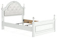 Kozlani Full Upholstered Panel Bed - alternate view 3