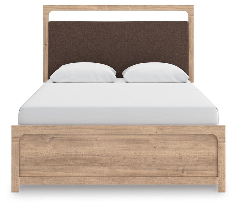 Kinlanni Queen Upholstered Panel Bed - alternate view 4
