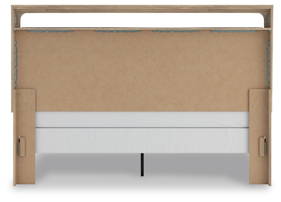 Kinlanni King Upholstered Panel Bed - alternate view 5