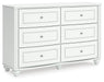 Kozlani Six Drawer Dresser - alternate view 2