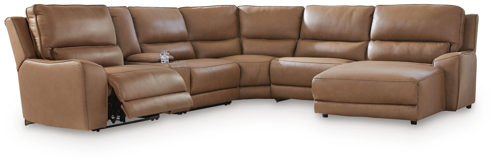 DeepWakes 6-Piece Power Reclining Sectional with Chaise - alternate view 3