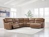 DeepWakes 6-Piece Power Reclining Sectional with Chaise - alternate view 4