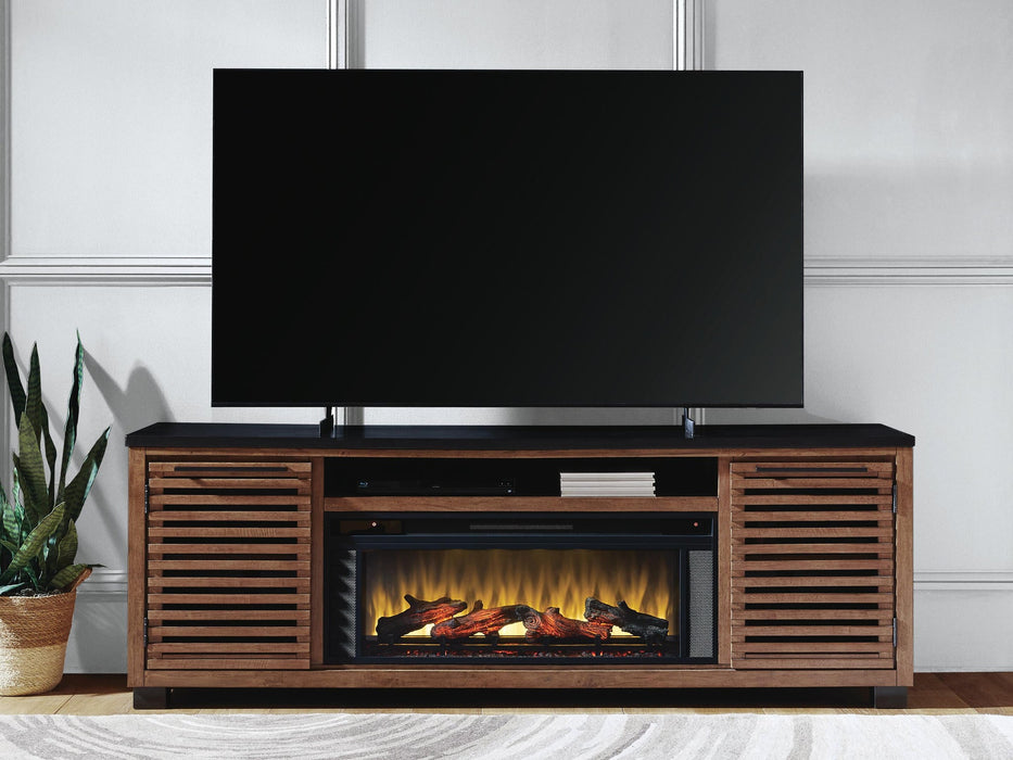 Kallari 84" TV Stand with Electric Fireplace - alternate view 4