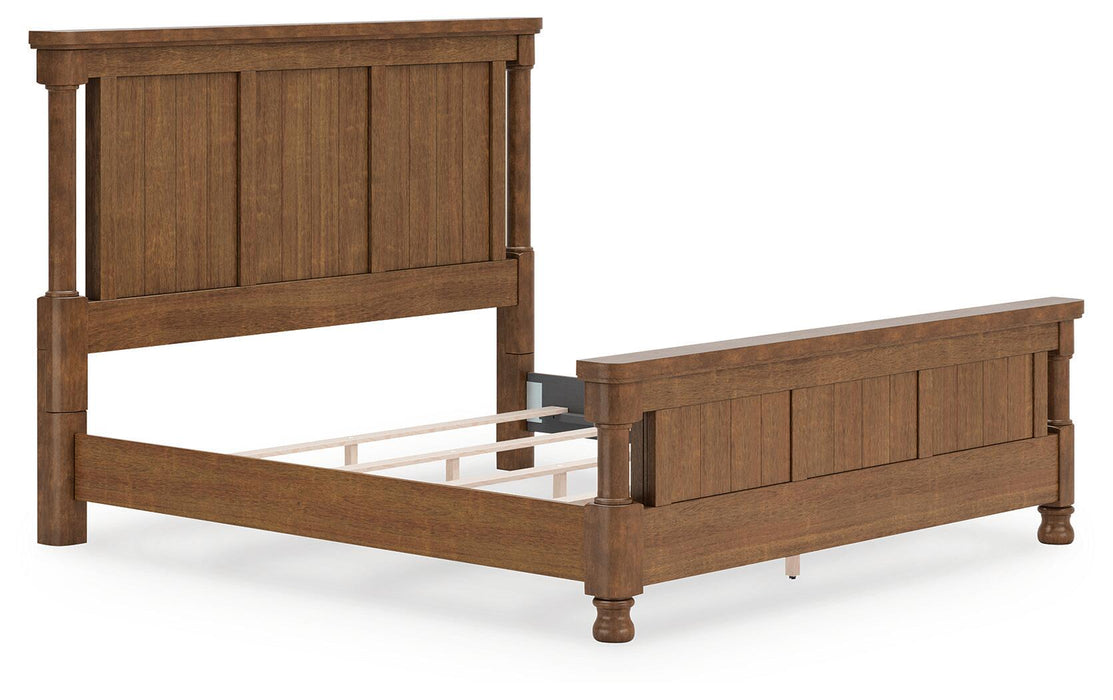 Rowlenstown California King Poster Bed - alternate view 3