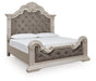 Bruchandi California King Upholstered Panel Bed - alternate view 2