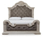 Bruchandi King Upholstered Panel Bed - alternate view 4
