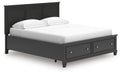 Lanolee California King Panel Storage Bed - alternate view 2