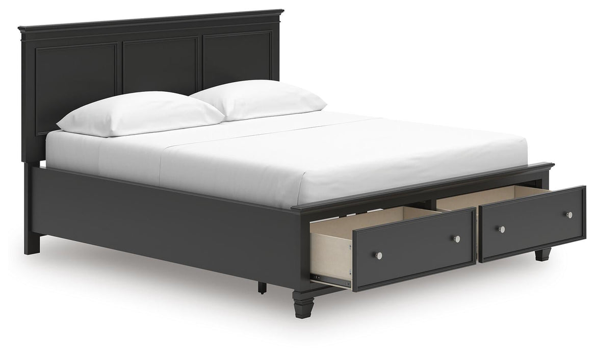 Lanolee California King Panel Storage Bed - alternate view 3