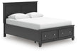 Lanolee Queen Panel Storage Bed - alternate view 2