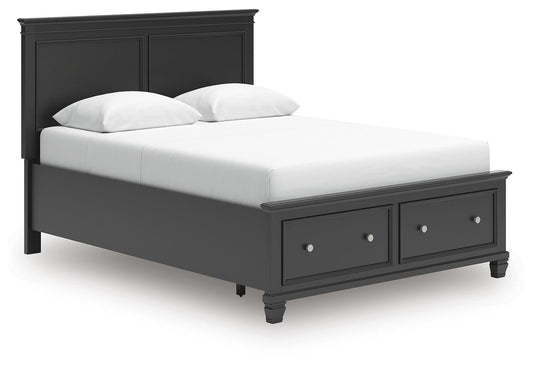 Lanolee Queen Panel Storage Bed - alternate view 2