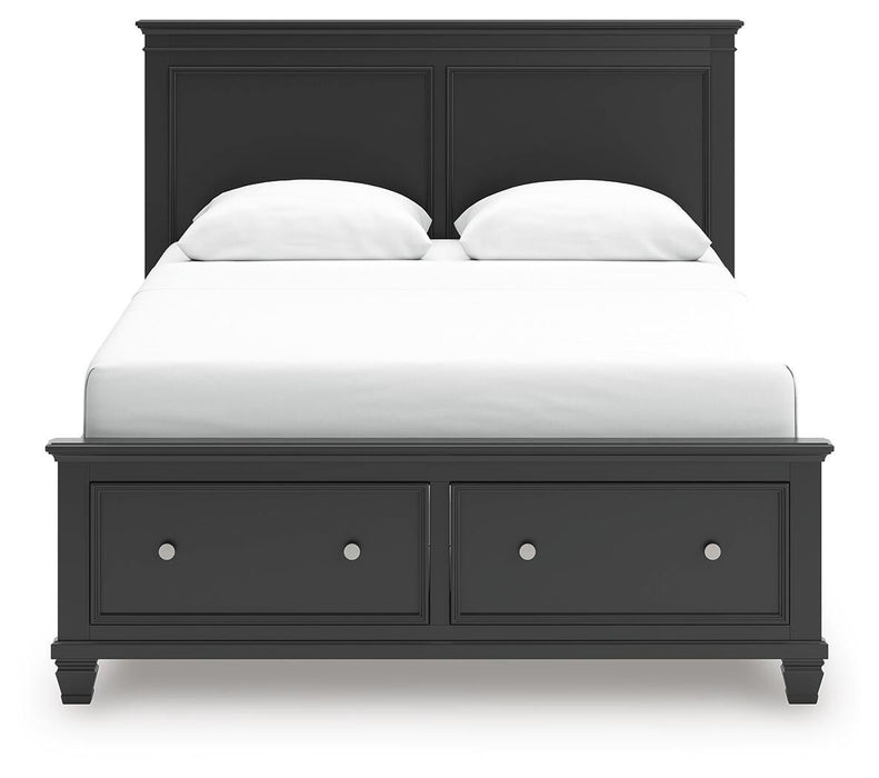 Lanolee Queen Panel Storage Bed - alternate view 5