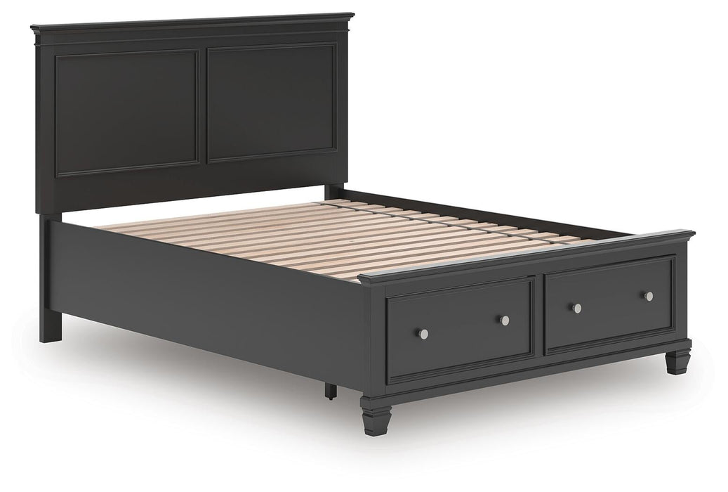 Lanolee Queen Panel Storage Bed - alternate view 4