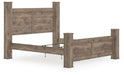 Rusticott King Poster Bed