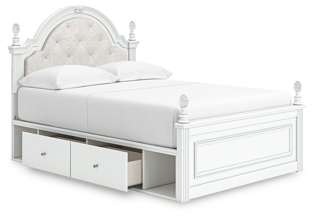 Kozlani Full Upholstered Panel Storage Bed - alternate view 3