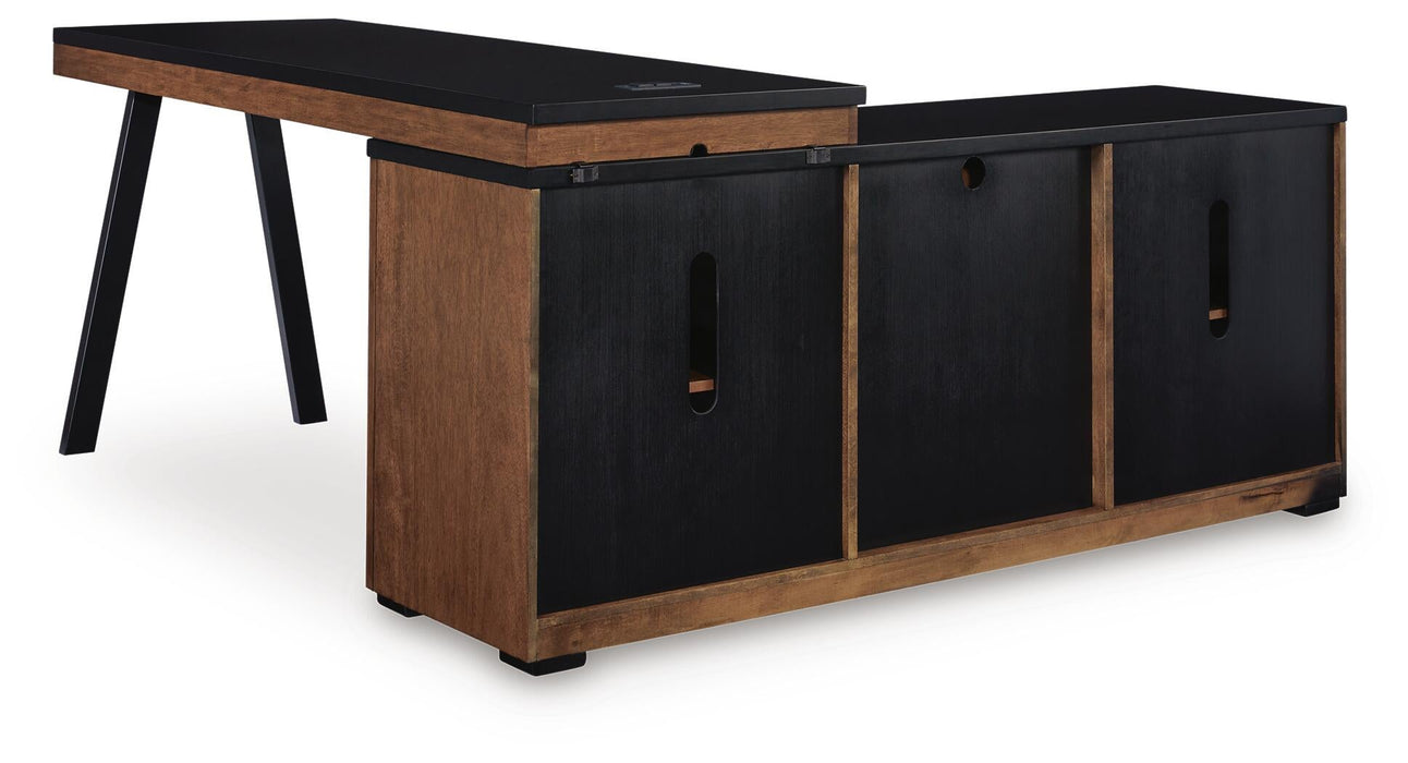 Kallari Credenza with Desk Return - alternate view 5
