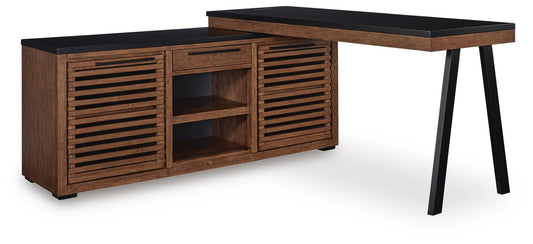 Kallari Credenza with Desk Return - alternate view 2