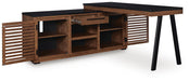 Kallari Credenza with Desk Return - alternate view 4